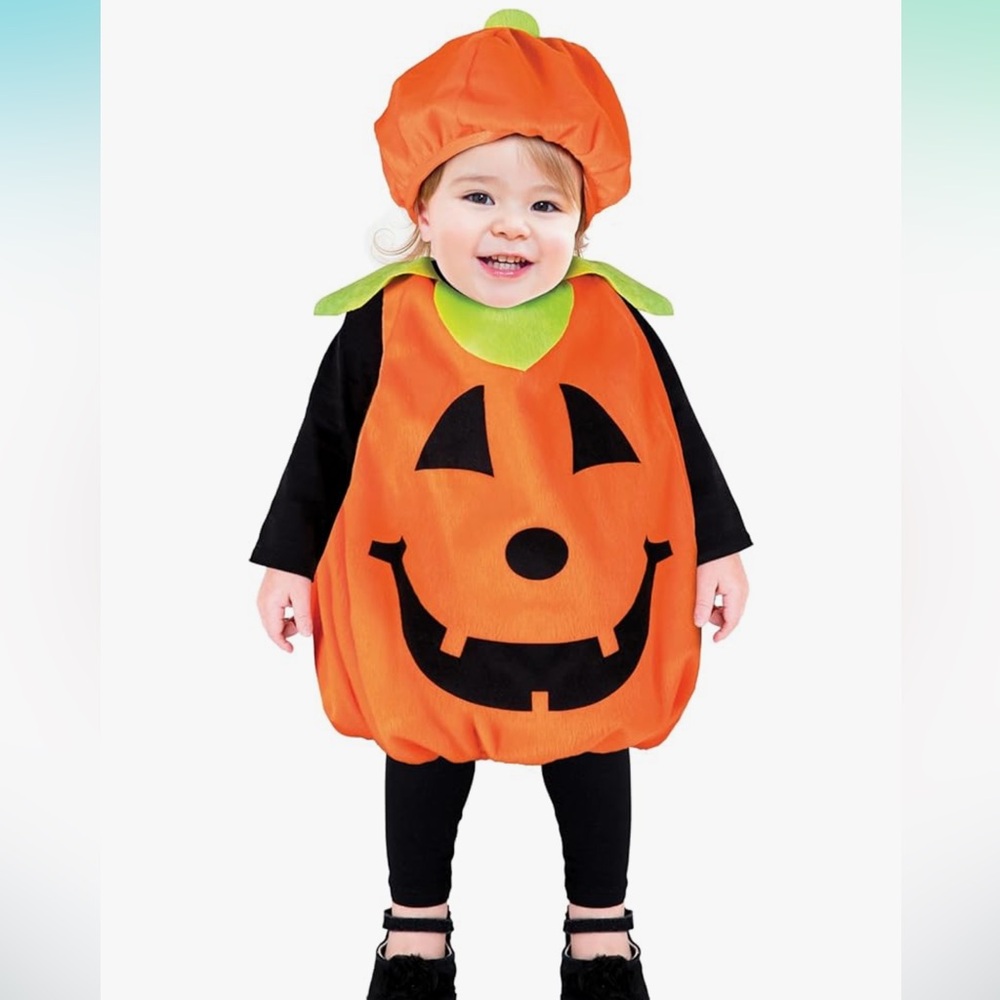 Pumpkin Halloween Costume for Kids